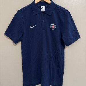 Nike Paris Saint Germain PSG Team Issue Polo Shirt Soccer Men’s S DM2984-410 NEW